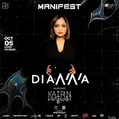 My artist feature poster for the 'Manifest' event. Being on a lineup with such talented peers is always an honor and pushes me to deliver my best set.