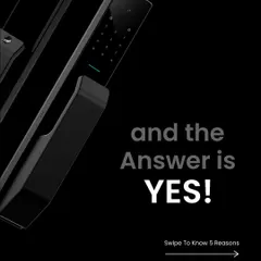 With advanced encryption and robust hardware, the answer is yes. Smart locks provide a superior level of security and control for your property.