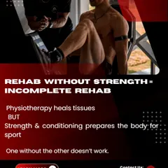Our philosophy is built on the fact that true rehabilitation requires more than just healing tissues. We integrate physiotherapy with strength and conditioning to ensure your body is not only repaired but also prepared for the explosive and demanding nature of athletic competition.
