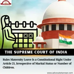 This infographic breaks down a landmark Supreme Court ruling that establishes maternity leave as a constitutional right, irrespective of marital status. I use such case studies in my corporate training to clarify employee rights and help organizations ensure full compliance.