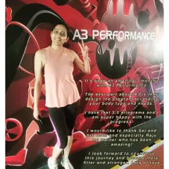 "I have lost 5.5 kilograms and I am super happy with the progress." We love hearing this. Our programs are designed specifically for your body type and needs, ensuring the journey is not just effective but also empowering.