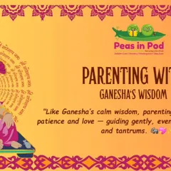 Parenting with Ganesha's wisdom. We believe in guiding children with patience and love, a philosophy we share with our parent community through inspirational messages.