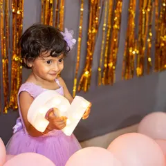 Capturing the pure magic of childhood. This little one's eyes lit up with wonder at her second birthday party, a precious moment I was so happy to freeze in time.