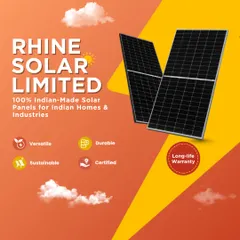 We offer 100% Indian-made solar panels designed for Indian homes and industries. Our products are versatile, durable, certified, and come with a long-life warranty.