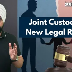 This image is from my detailed YouTube video on the evolving laws around joint custody and new legal rights for parents in India. I break down how these changes promote shared responsibility and what they mean for your family.