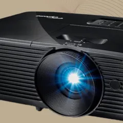 For the ultimate home theater, we install high-performance projectors like this one from Optoma. The bright, sharp lens is capable of delivering stunning 4K visuals for a truly cinematic experience.