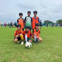 Our U8 team before their match in the Pride Cup Gurgaon edition.