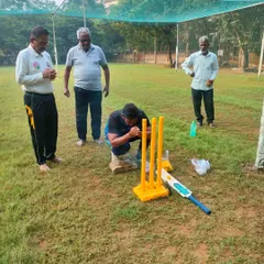 Seeking blessings as we inaugurate our new training ground. A new chapter for the Mumbai Cricket Academy.