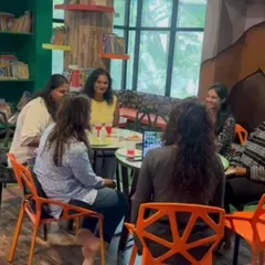 Our community is about real connections. This is a snapshot from one of our "Mommy Moments" play dates, where moms get to network and share stories while the little ones have a blast. It’s a support system, both online and offline.