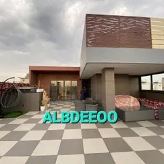 This is what a complete terrace transformation looks like. I combined a modern prefabricated porta cabin with a stylishly furnished outdoor area, creating a seamless indoor-outdoor experience for my client in Patel Nagar.