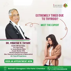 Hormonal imbalances, particularly from thyroid issues, are a common cause of unexplained weight gain and fatigue. Dr. Vinayak Tayade specializes in creating Ayurvedic treatment plans to manage thyroid health and restore your energy levels naturally.