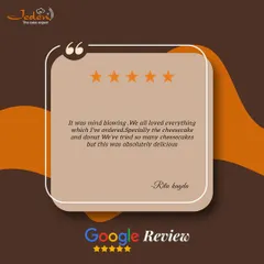 "Mind blowing" is what we love to hear! Thank you, Ritu, for this amazing review praising our cheesecake and donuts. We're delighted you found them absolutely delicious.