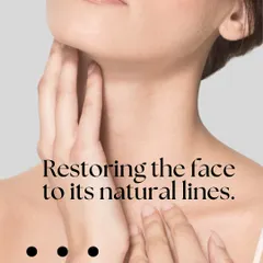 Our work is about restoring the face to its natural, youthful lines. Using a combination of Botox and fillers, we can soften wrinkles and replenish lost volume in areas like the cheeks and under the eyes. This approach rejuvenates your appearance without changing who you are.