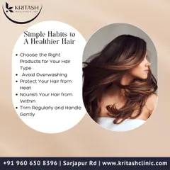 Achieving healthier hair starts with simple, consistent habits. I advise my patients on a foundational routine that includes choosing the right products for your hair type, protecting it from heat damage, and ensuring it's nourished from within. These small changes make a significant difference over time.