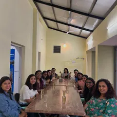 We believe in learning both inside and outside the studio. Here's our CFA batch enjoying a casual get-together after a gallery visit.