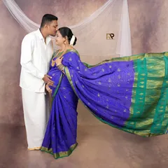 We honor tradition by creating elegant maternity portraits that reflect your cultural roots. This image, featuring a beautiful flowing saree and traditional styling, captures the grace and timeless beauty of Indian motherhood.