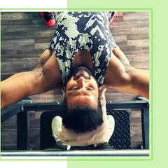 Your strongest muscle and worst enemy is your mind. Train it well. A different perspective on training, taken during a bench press.
