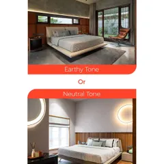 The color palette sets the mood. Do you prefer the warmth and depth of Earthy Tones, with rich woods and concrete, or the bright, airy feel of Neutral Tones with light woods and white walls? We can craft either to perfection.