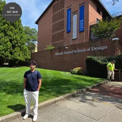 Here is Adhiraj on his first day at the prestigious Rhode Island School of Design. I am proud to have guided him on his journey to pursue a BFA in Interior Architecture at one of the world's top-ranked design schools.