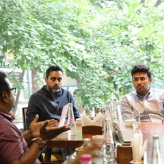 During our meeting with sports startups, I had the chance to share my perspective on grassroots fitness movements. Building successful events requires understanding the community's needs and collaborating with policymakers and innovators to meet them.