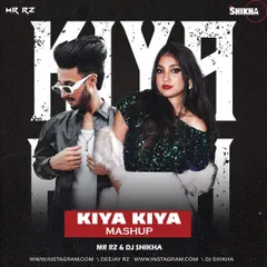 The official artwork for my 'KIYA KIYA' mashup collaboration with MR RZ. This poster captures the banger vibe of the track.