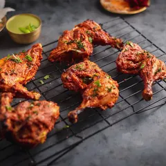Our Tandoori Chicken is a crowd favourite for a reason. Marinated with our 100-year-old secret spice mix and cooked over charcoal, each piece is smoky, succulent, and full of flavour. It's a must-have for any non-vegetarian catering menu.