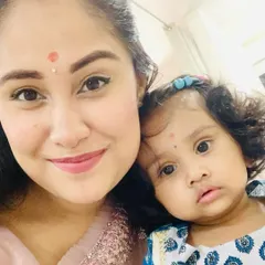 A selfie with my daughter on her first Raksha Bandhan. Celebrating these traditions with her for the first time is so special.