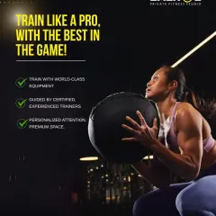 Train like a pro with the best in the game. We provide world-class equipment, guidance from certified trainers, and personalized attention in a premium space.