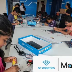 Our Maker Labs are designed for focused, hands-on learning. Students get their own kits and workstations to build, code, and experiment at their own pace with guidance from our expert mentors.
