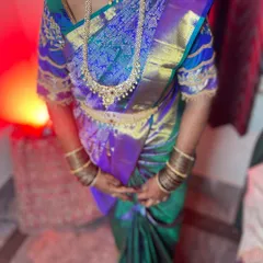 The details of the pallu and pleats. I take great care to ensure every fold is perfect, so you can move with confidence and ease.