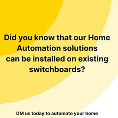 You don't need a new house to have a smart house. Our automation solutions can be installed on your existing switchboards, making the upgrade process incredibly simple and non-disruptive. We can automate a room in just a few hours.