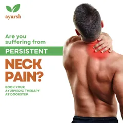 If you are suffering from persistent neck pain, you don't have to live with it. We bring Ayurvedic therapy to your doorstep to address the root cause of your discomfort, whether it's from poor posture or conditions like cervical spondylosis.
