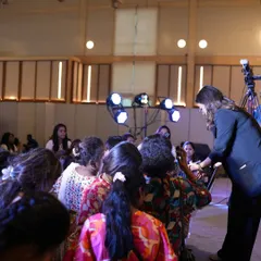A view from the audience during my live demo in Kolkata. I love the energy and enthusiasm of a crowd that is eager to learn.