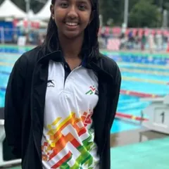 Aasra Sudhir, a multiple gold medalist at the CBSE championships.