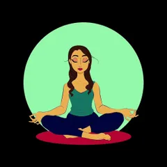 This digital illustration, 'Serenity in Brushstrokes', was a custom gift for a sister who loves meditation. I focused on creating a sense of calm through the posture, expression, and a soothing color palette.