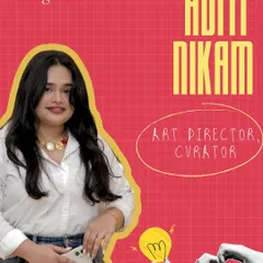 Introducing Aditi Nikam, our Art Director and Curator. She is one of the key minds shaping the bold narratives in our collection.
