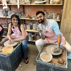 A pottery date is a perfect way to connect. Work side-by-side on the wheel, share a few laughs, and create something together.