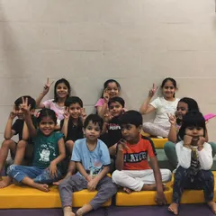 Our little ninjas are the heart of our center. This happy group shot captures the fun, friendship, and positive energy that fills our space every day.