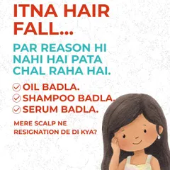 So much hair fall, but you don't know the reason? You've changed all your products, but has your scalp resigned? Let's investigate the internal factors together.