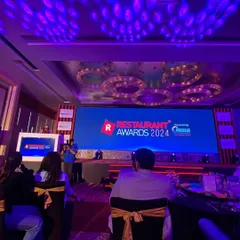 The view from our table at the Restaurant Awards 2024. Moments like these motivate us to strive for more.