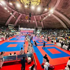 A proud moment for our academy at the India Open International Karate Championship. Competing on a national stage like this is an incredible experience for our students.