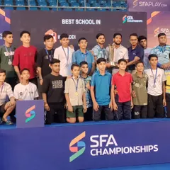 Recognized as the 'Best School in Kabaddi' at the SFA Championships in Delhi NCR. This award is a testament to the skill and hard work of every single player.