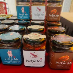 Our non-veg range is packed with variety. From the rich Porky the Pig pickle to our unique Squid pickle and the ever-popular Shrimply the Best, there is a flavour for every meat lover.