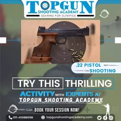 Try the thrilling experience of .22 pistol shooting with our experts. It's a great step up from air pistols and a fantastic way to challenge your skills.