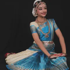 Tanmayi Manivannan, our 50th Arangetram student. Her innocence and grace shone through in her photos, a beautiful memory of this landmark event for our academy.