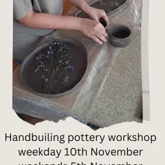 Registration is open for my November hand-building workshops. Come and create something beautiful with clay.