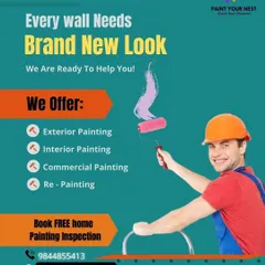 We are ready to give your space a brand new look with our range of services, including exterior, interior, commercial, and re-painting. Book a free home painting inspection to get started.
