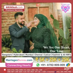 A playful, happy moment between a couple from my NRI premium services. My goal is to create matches where two people become one heart and one love, sharing a lifetime of joy.