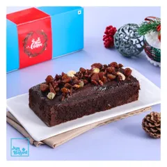 Our traditional Christmas plum cake, loaded with soaked fruits and nuts. It's a festive staple and a must-have for any holiday celebration.