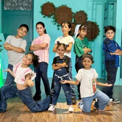 A confident pose from our Powerpuff Intermediate group. These kids have grown into a tight-knit team that supports and motivates each other.
